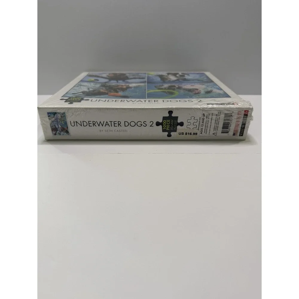 Willow Creek Underwater Dogs 2 Jigsaw Puzzle 1000 Piece Seth Casteel Photography